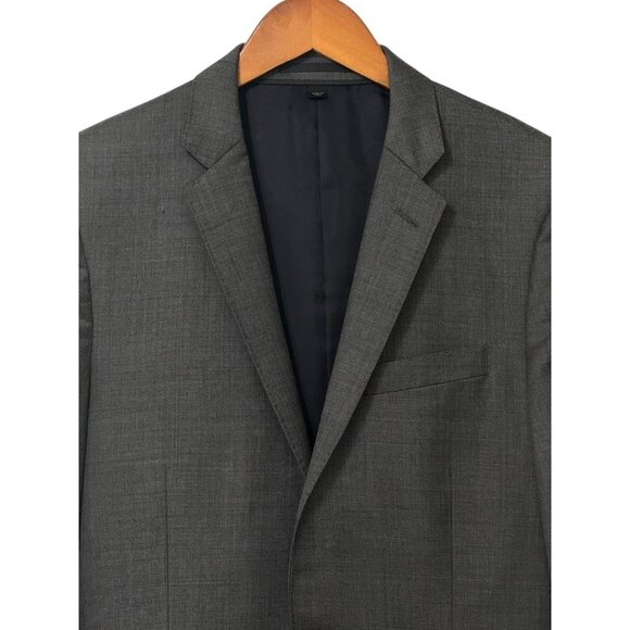 J.Crew Men's Ludlow Tollegno 1900 Italian Wool Blazer Sport Coat Gray Size 38R - Picture 2 of 16